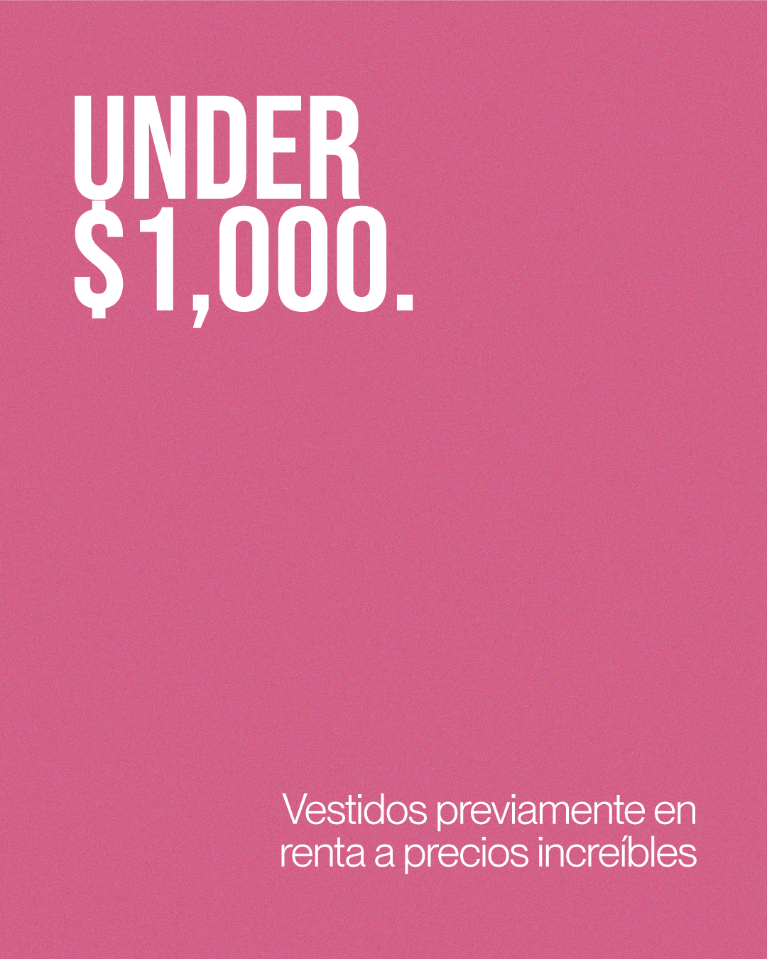 Under $1,000