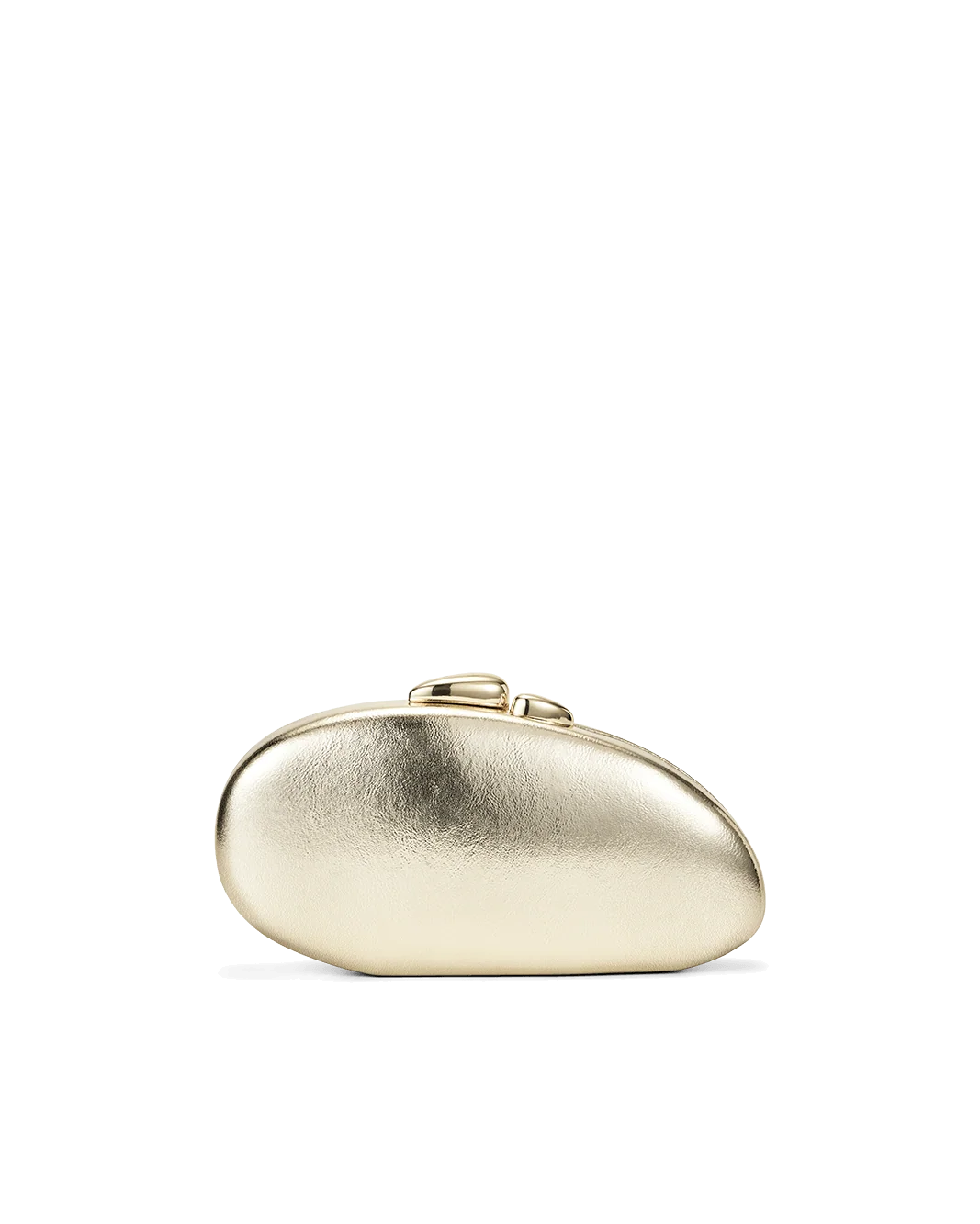 Gold Structured Clutch