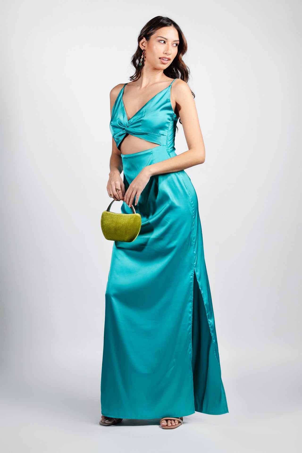 Lohra Dress Aqua